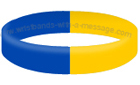 1/2 Blue 1/2 Yellow