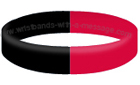 1/2 Red 1/2 Black