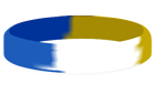 Olive/Blue/White Segmented
